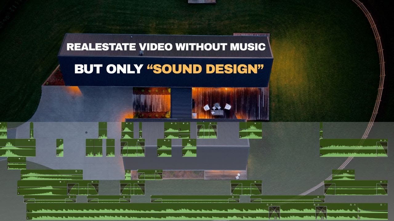 Cinematic Real Estate Video - No Music, Only Sound Design