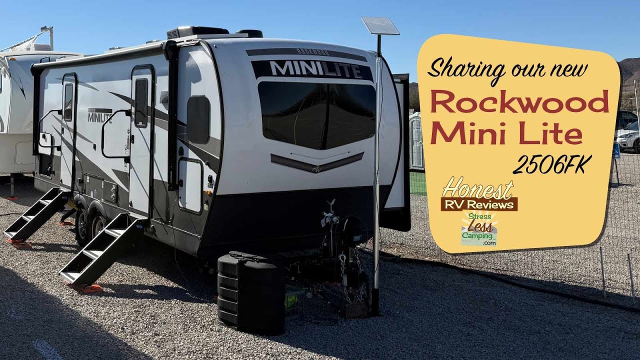 Подкаст 0290 Обзор нашего нового туристического прицепа Rockwood Mini Lite 2506FK