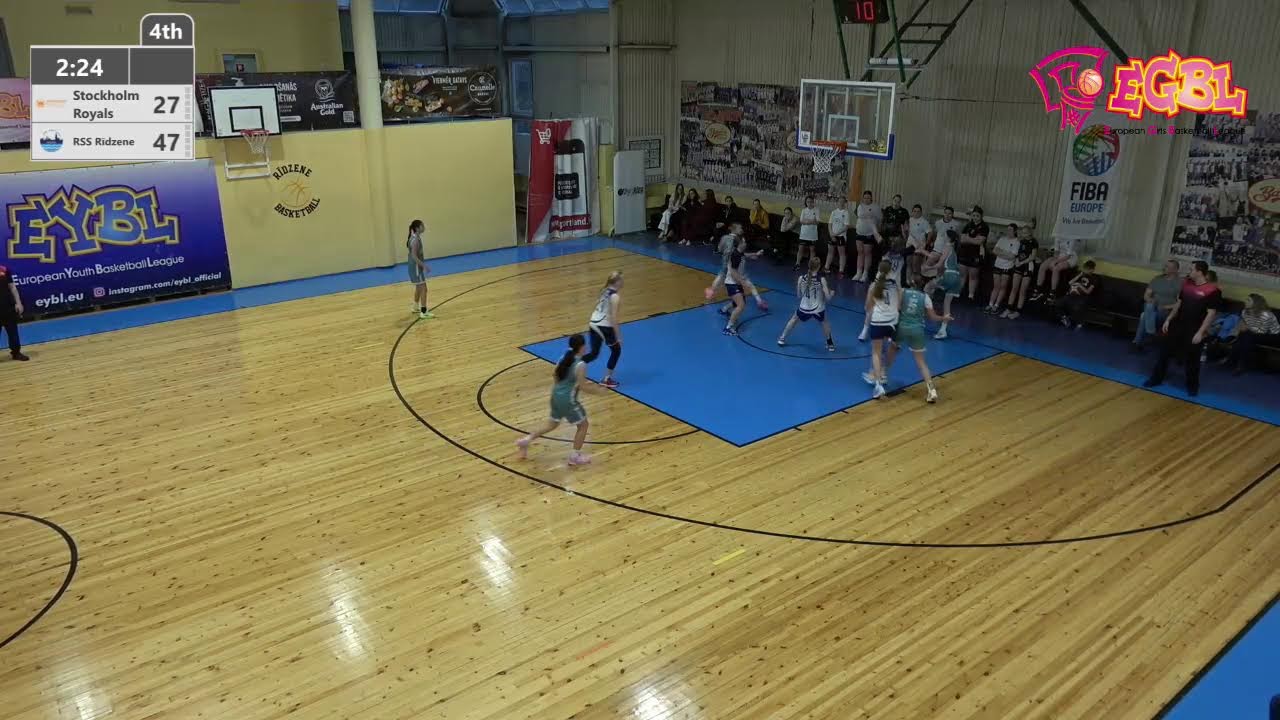 U14EGBL 13:30 Ridzene : Royals | Jan25 | EGBL 2024/25
