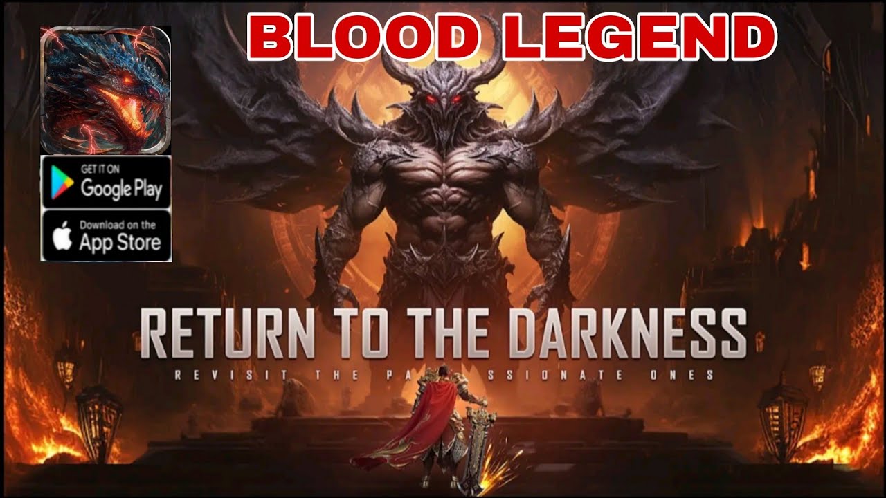 Blood Legend Gameplay - Upcoming MMORPG Game Android
