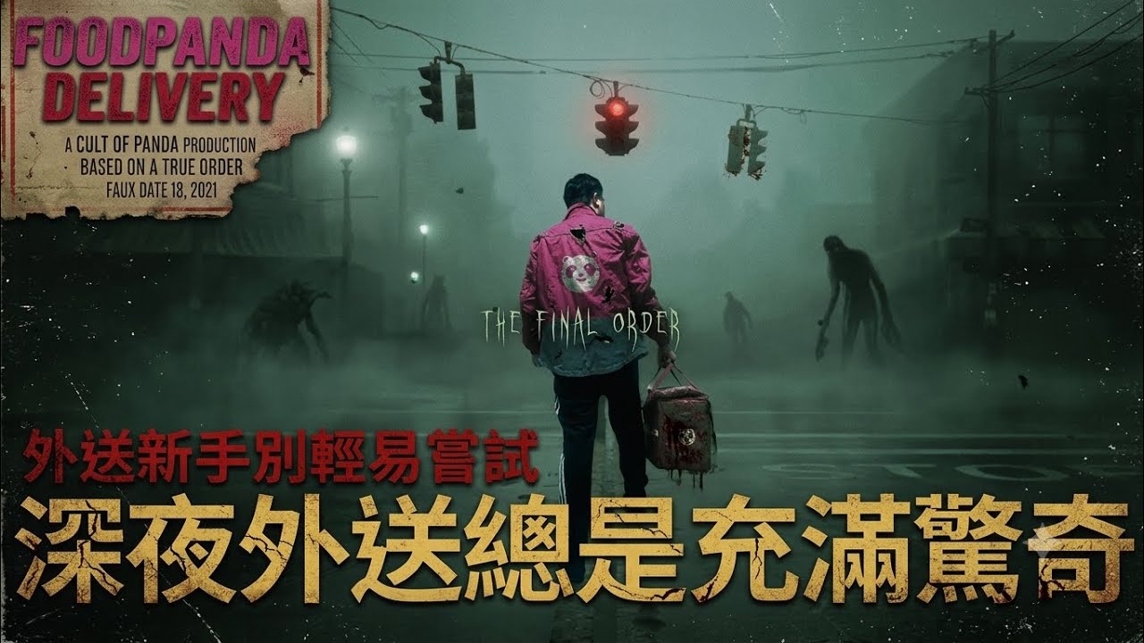 深夜外送問題多，還是要深思熟慮的好!!!midnight shift delivery so dangerous