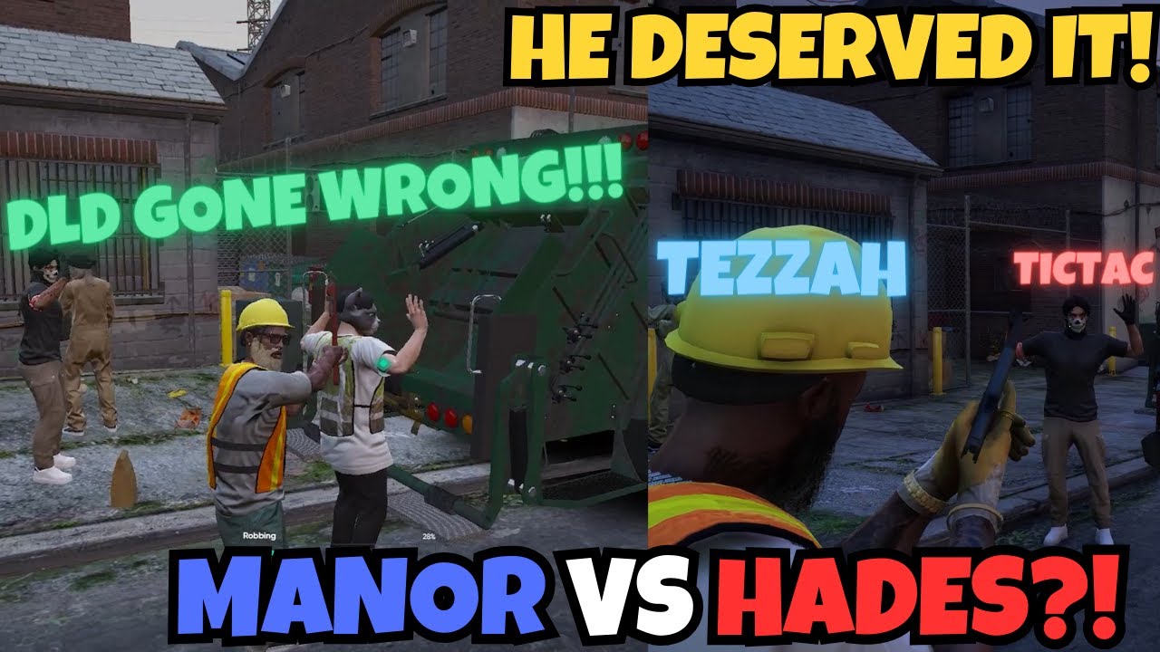 TERRY SMOKES TICTAC HADES AS MANOR'S SANI DLD ESCALATES | NOPIXEL 4.0 GTARP