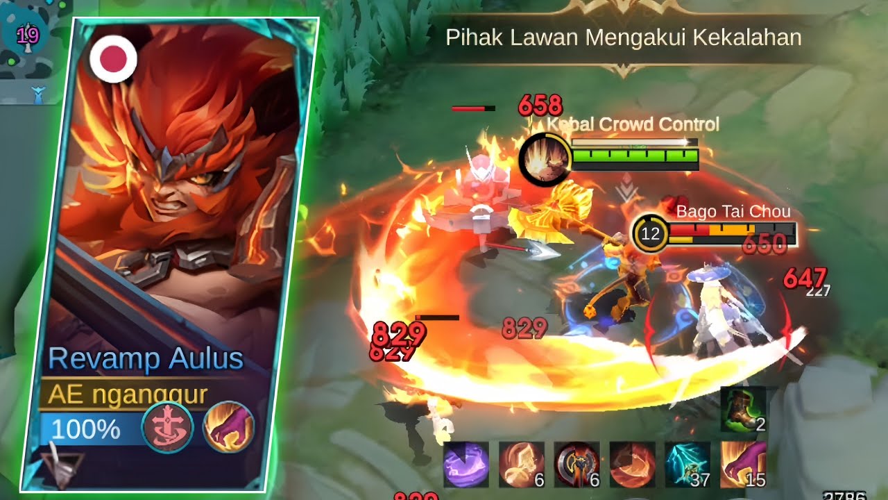 NEW REVAMP AULUS BROKEN FIGHTER HYPER - MOBILE LEGENDS
