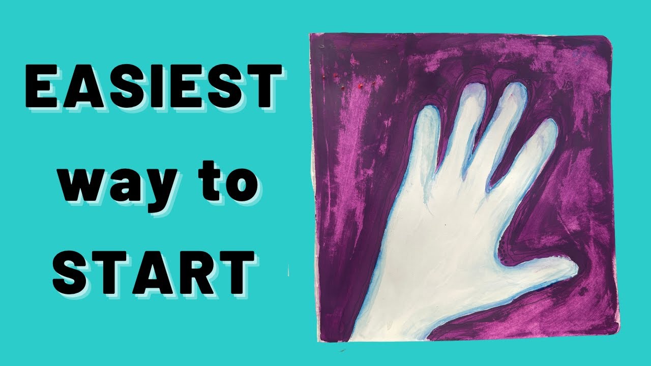 How to ART JOURNAL prompt + supplies:  beginners & beyond