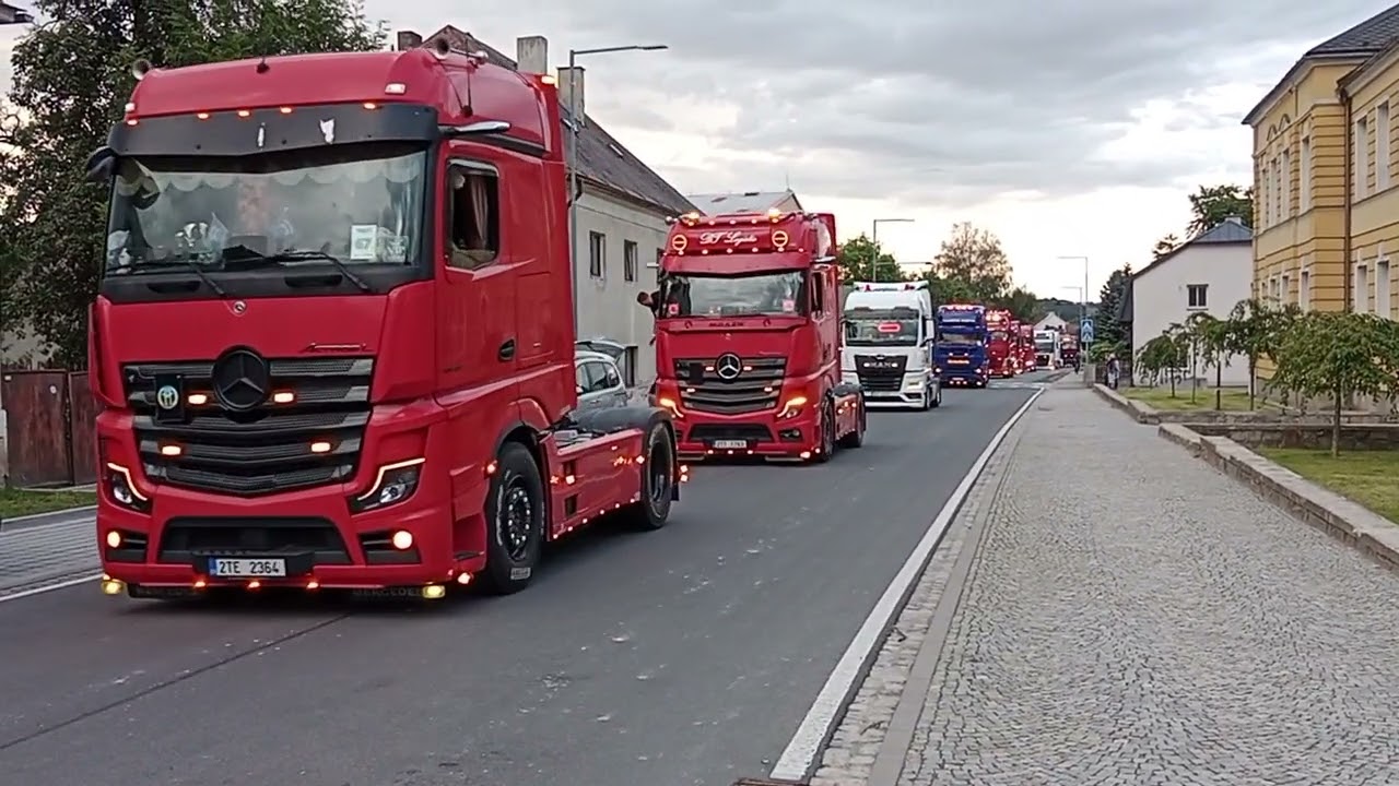 Truck Sraz Jeseník 2025/ Spanilá jizda