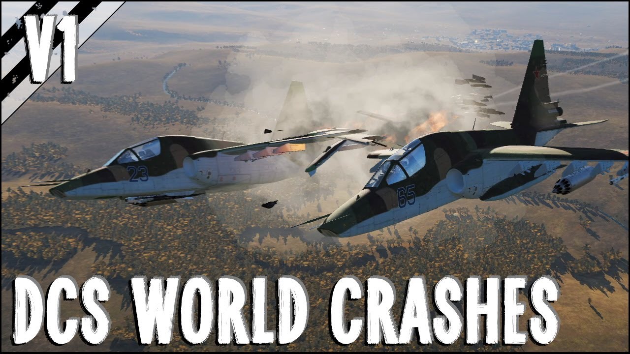 Wingless Landings, Bad Piloting, Crashes & More! V1 | DCS World 2.5 Modern Flight Sim Crashes