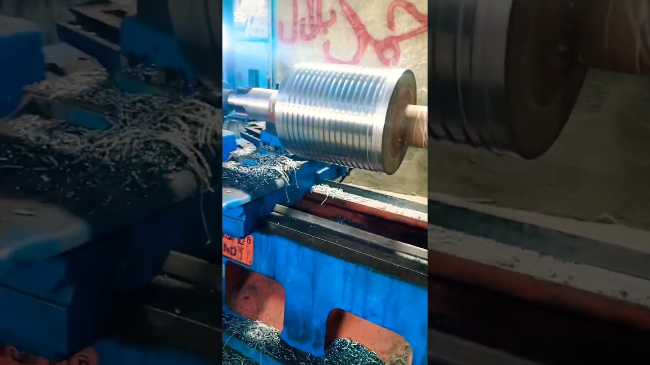 🇵🇰 amazing steel mill work new continue & roll 18mm Round pass