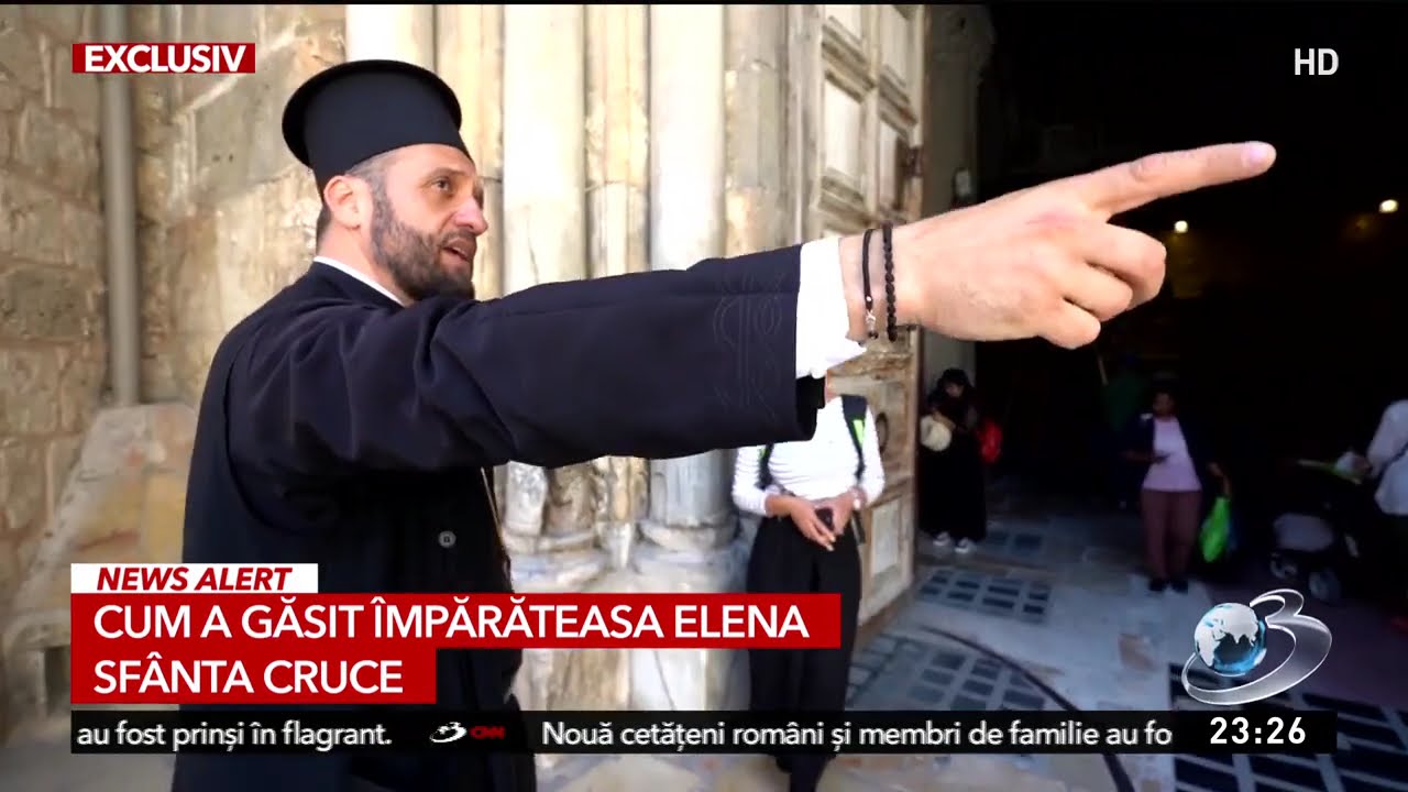 Reportaj tulburător pe Golgota şi la Sfântul Mormânt