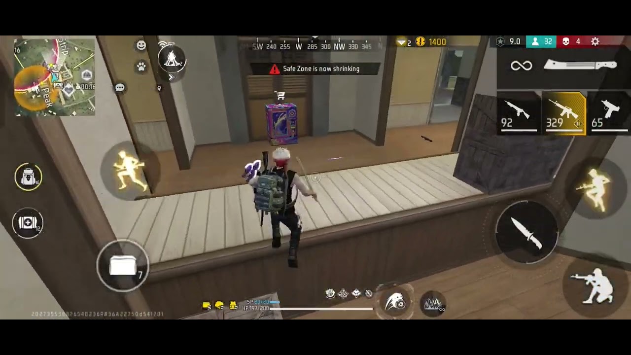 Solo gameplay on the free fire in br rank push on the Miss Booyah #freefire #gamplay 