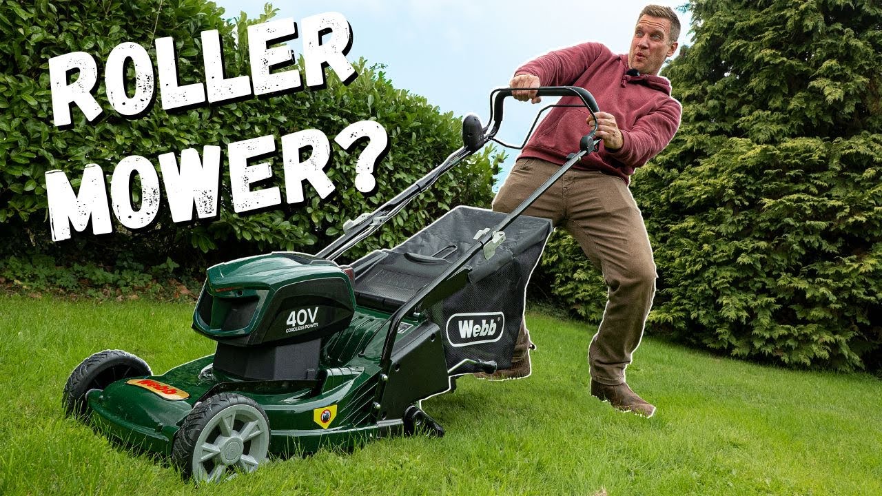 A Roller Mower That Mulches? Surprising Results With The New Webb 40V