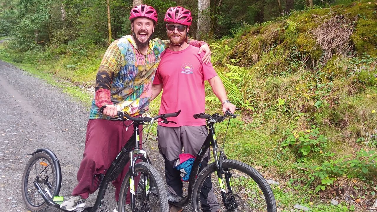 Gravity wheelers snowdonia activities - Adult Kick Bike off road scooter