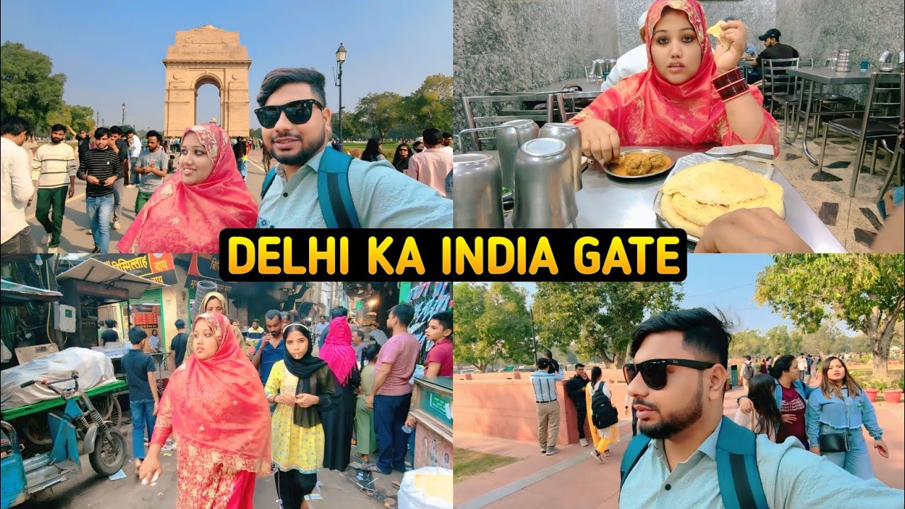 Delhi Ka India Gate | New Delhi Tour | Travel Vlog | Family Vlog | India Gate
