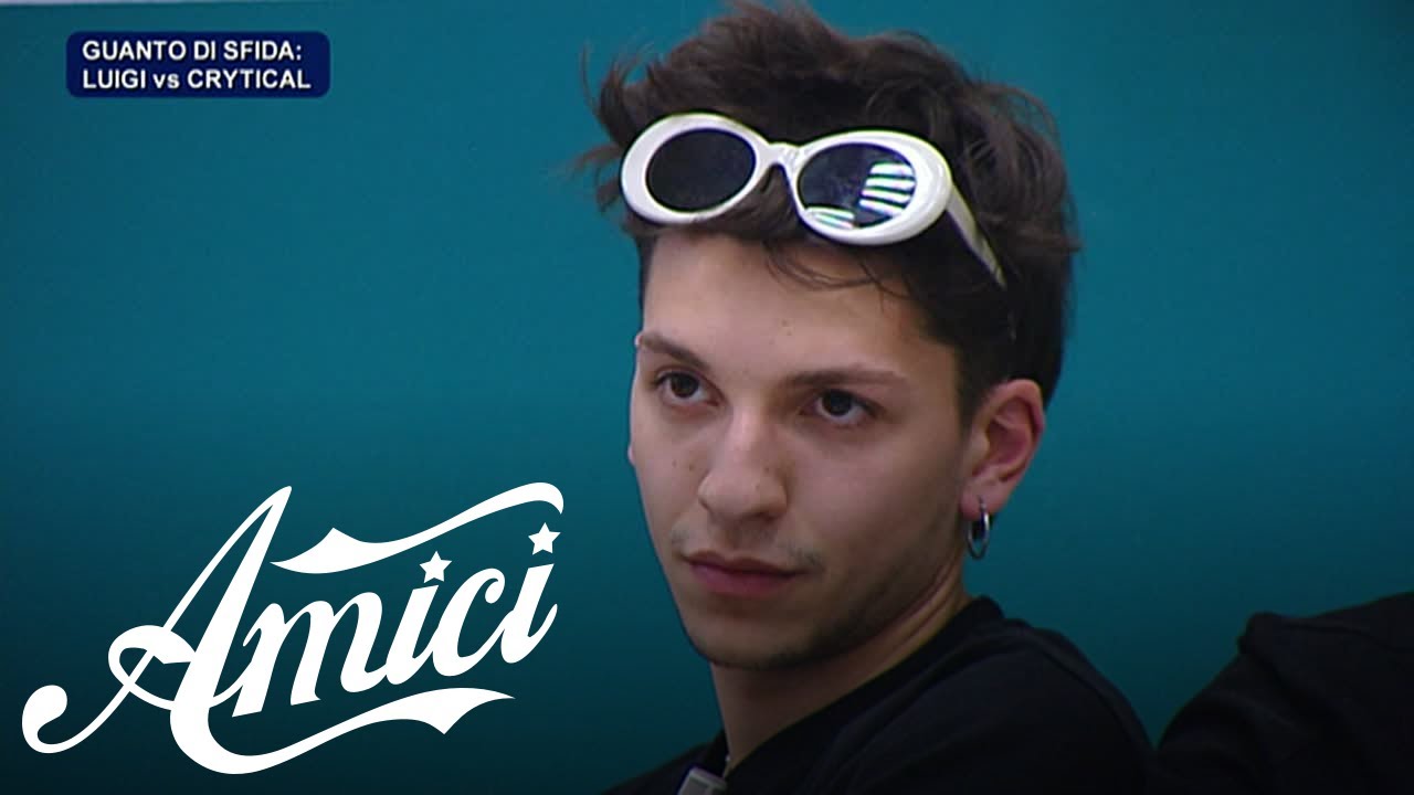 Amici 21 - Il guanto di sfida tra Luigi e Crytical
