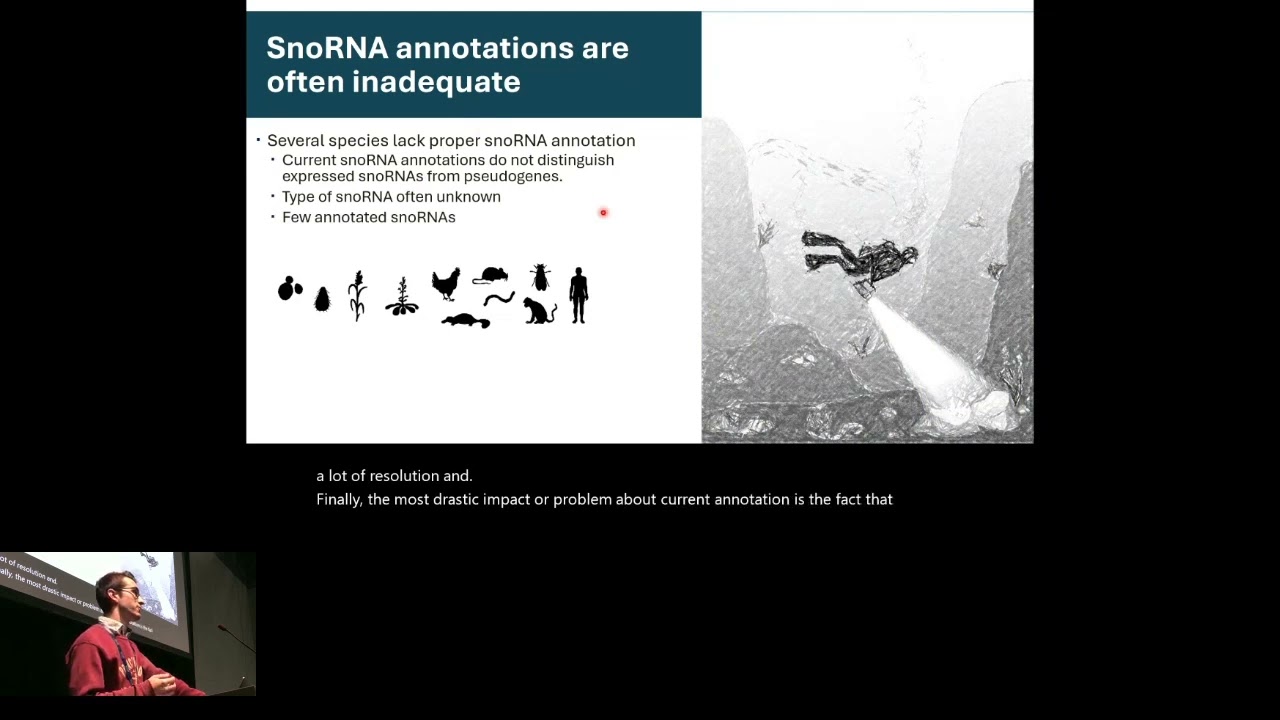 Predicting relevant snoRNA genes across any... - Étienne Fafard-Couture - iRNA - ISMB/ECCB 2025