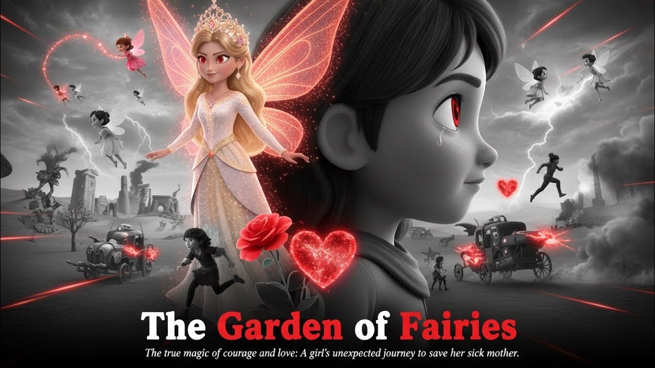 The Secret Fairy Garden 🧚‍♀️ | Magical Bedtime Story for Kids | Moral Story#moralstory 