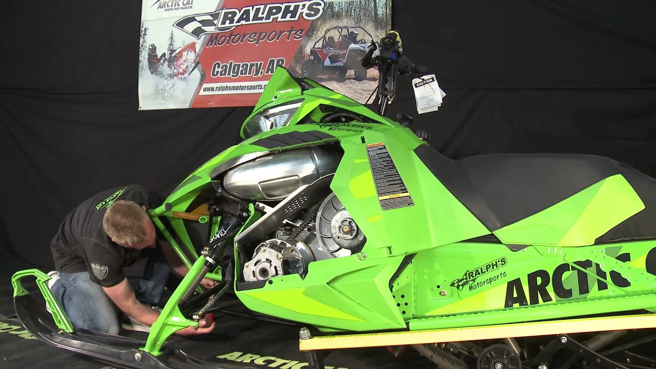 How to Remove Your Hood & Check Fluid Levels Arctic Cat M8