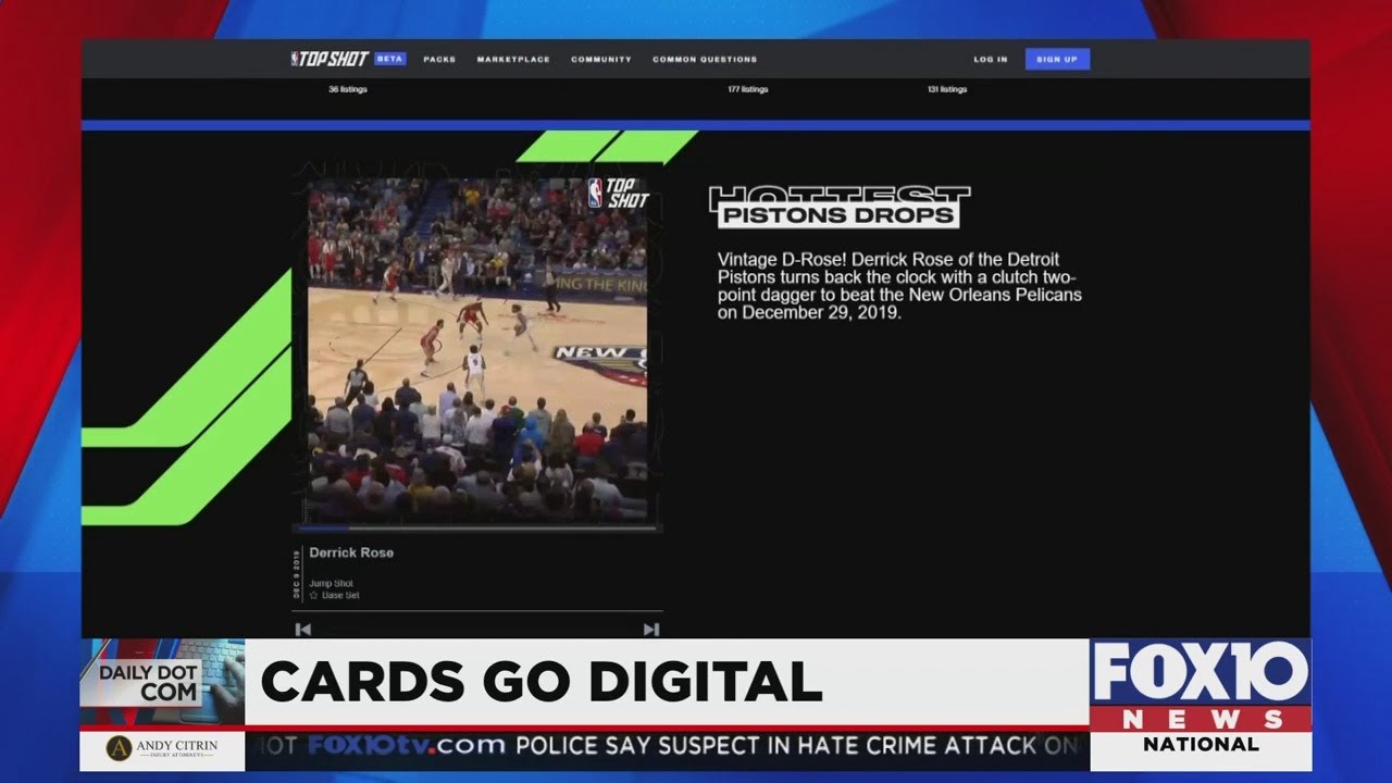 NBA cards go digital
