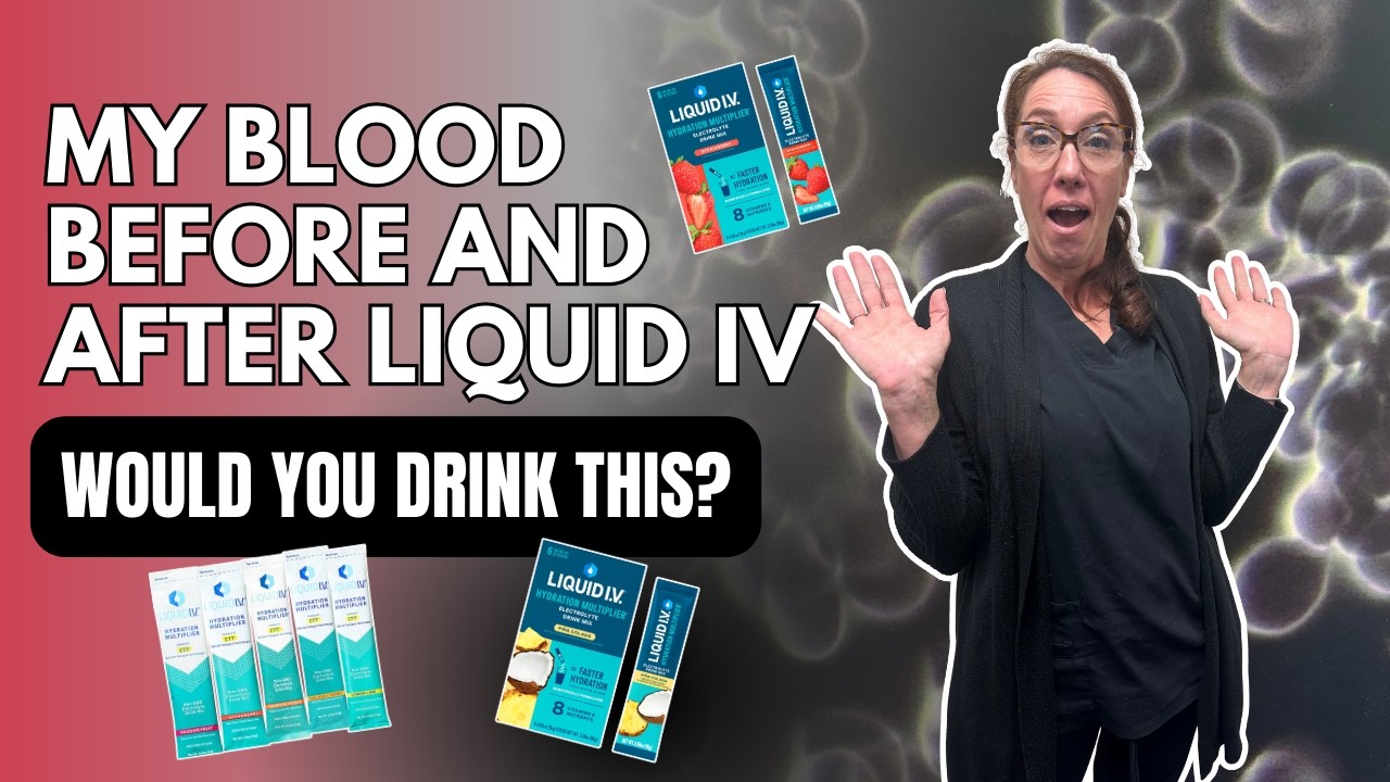 Liquid IV Before & After: Are My Blood Cells More Hydrated?