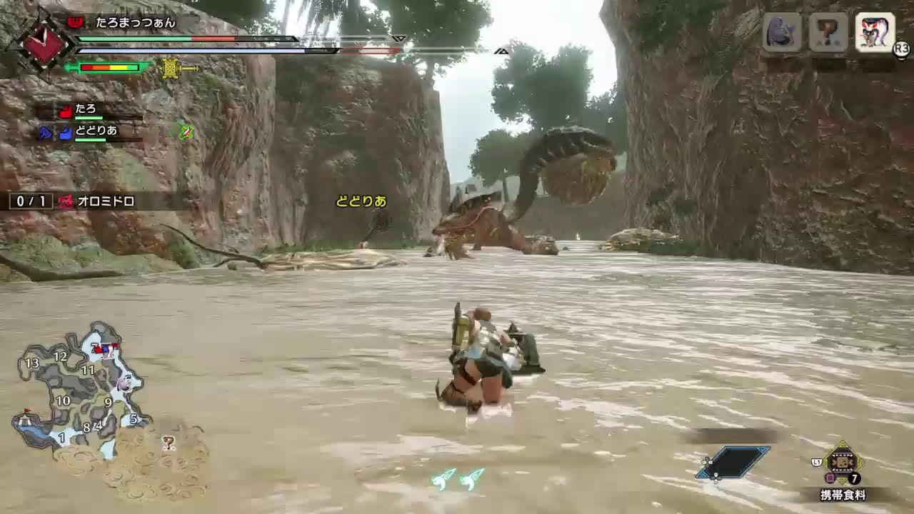 モンハンライズ　ドドリアサンタマリア