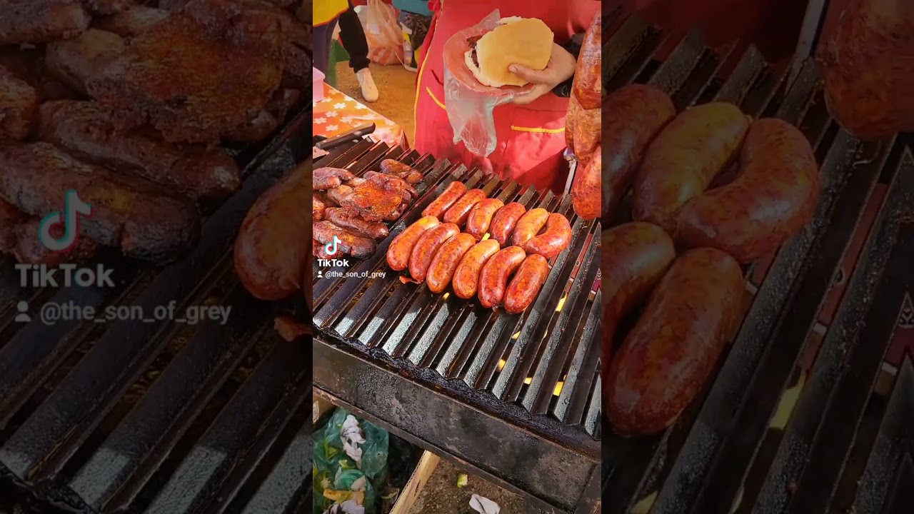 Eating Chorip&aacute;n in Bolivia