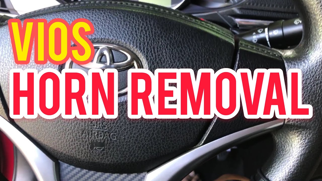 Toyota vios horn removal