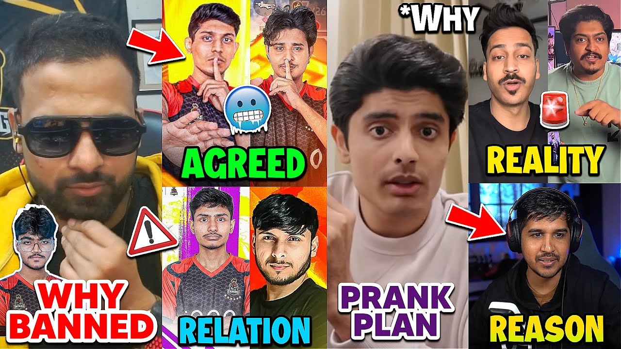 Shanky ID BAN but Why?🚨 Gyan Gaming Replied 😳 Nonstop Gaming on Relation With TG, Replied AmitBhai?😱