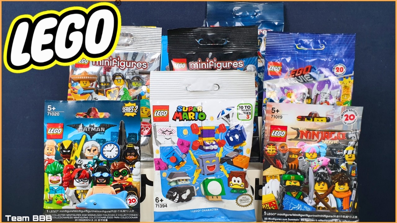 MEGA MIXED LEGO UNBOXING 6! Ninjago Super Mario Lego Movie DC Comics and more