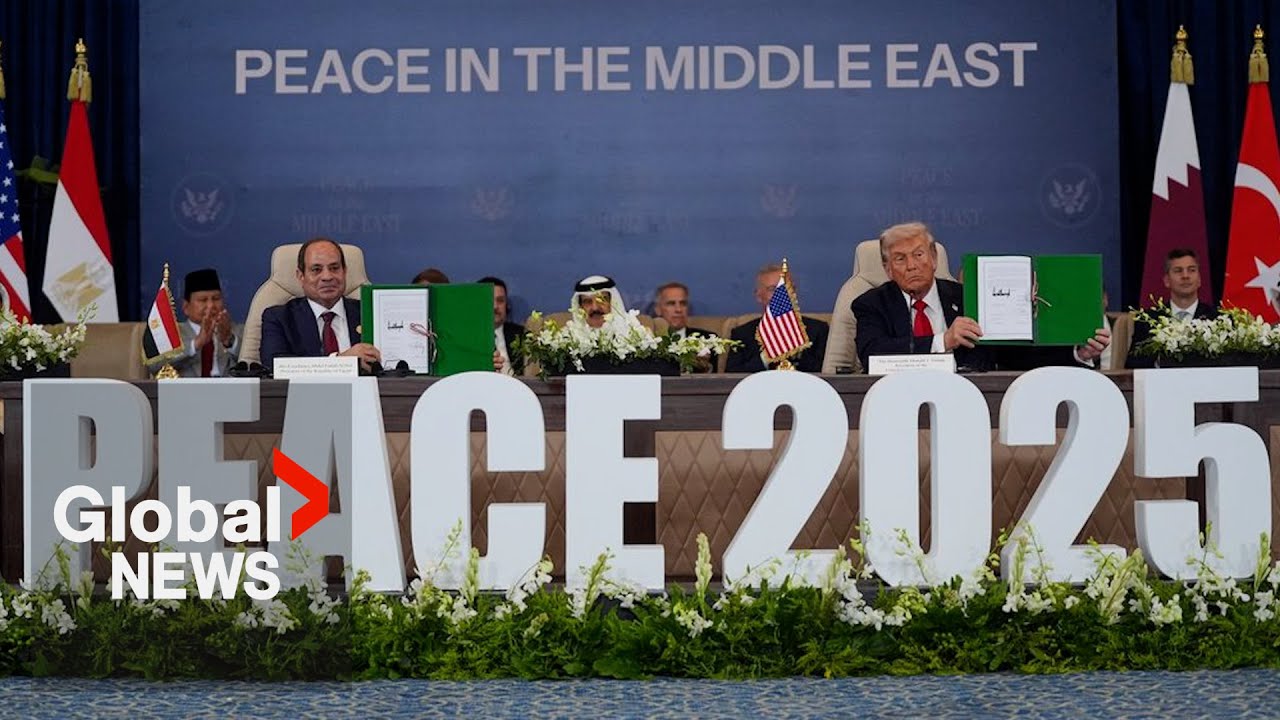 Trump signs Gaza peace deal, as questions linger over Middle East's future