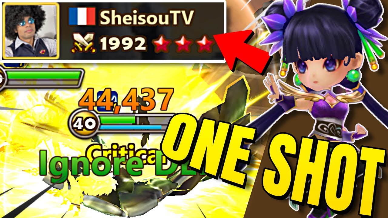 Sheisou's CRAZY ONE SHOT Combo - Summoners War