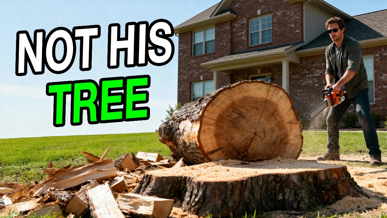 Neighbor Cut Down My Trees For A Better View! He Ended Up Paying Thousands In Fines!