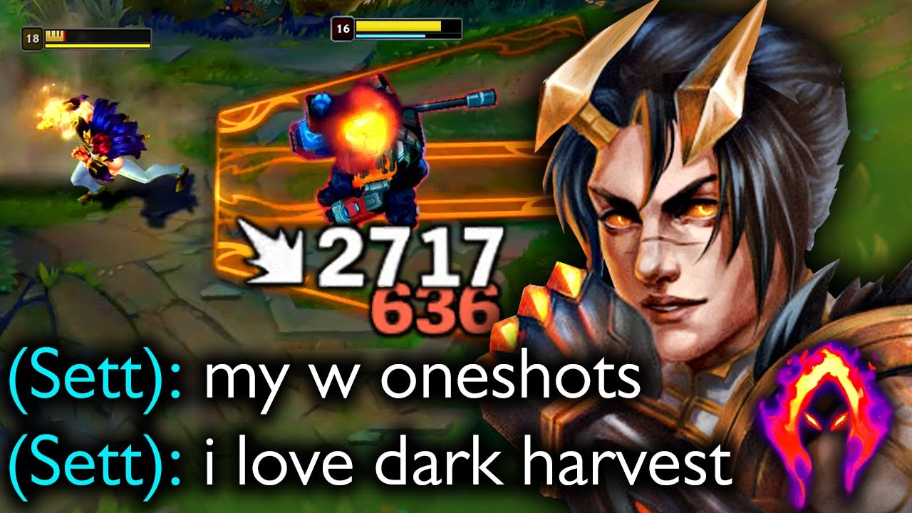 DARK HARVEST SETT (ONESHOT WITH W)