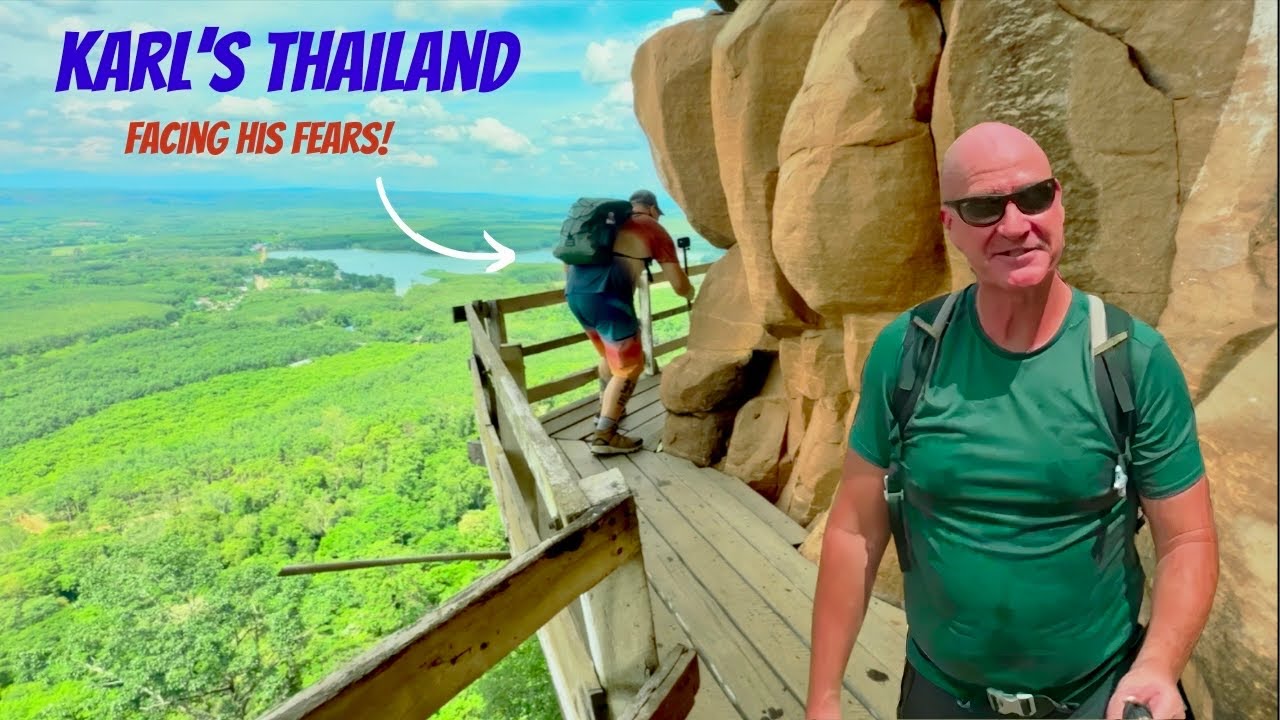 Taking a Guy TERRIFIED of Heights to Thailand’s Most Breathtaking Mountain Temple!