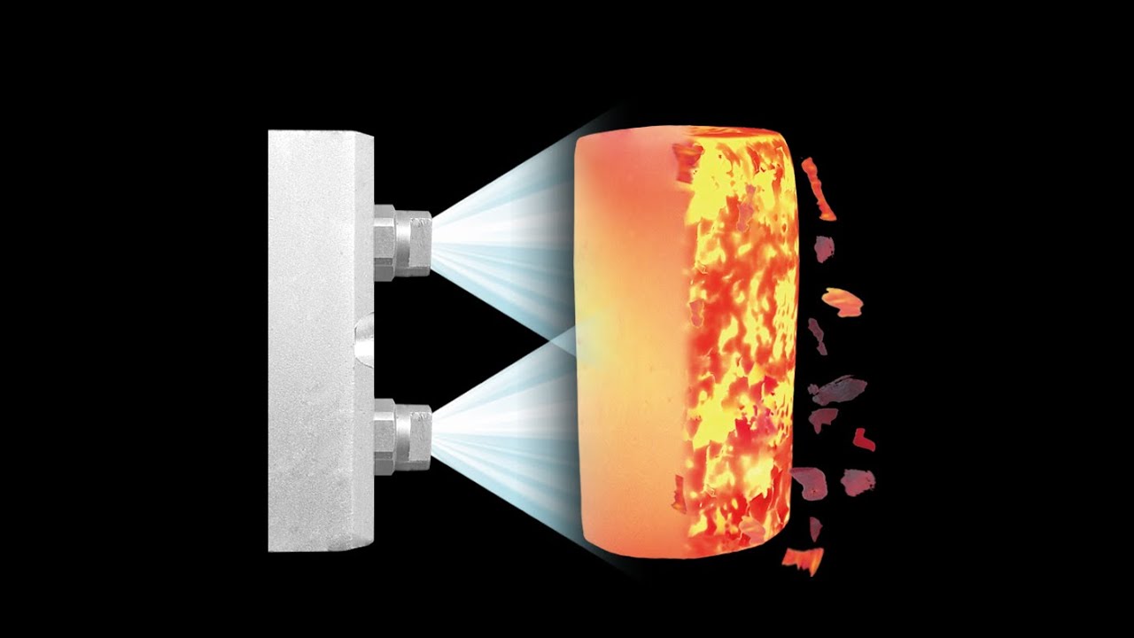 Внедрение машины для удаления окалины с исходного завода для производства горячей штамповки