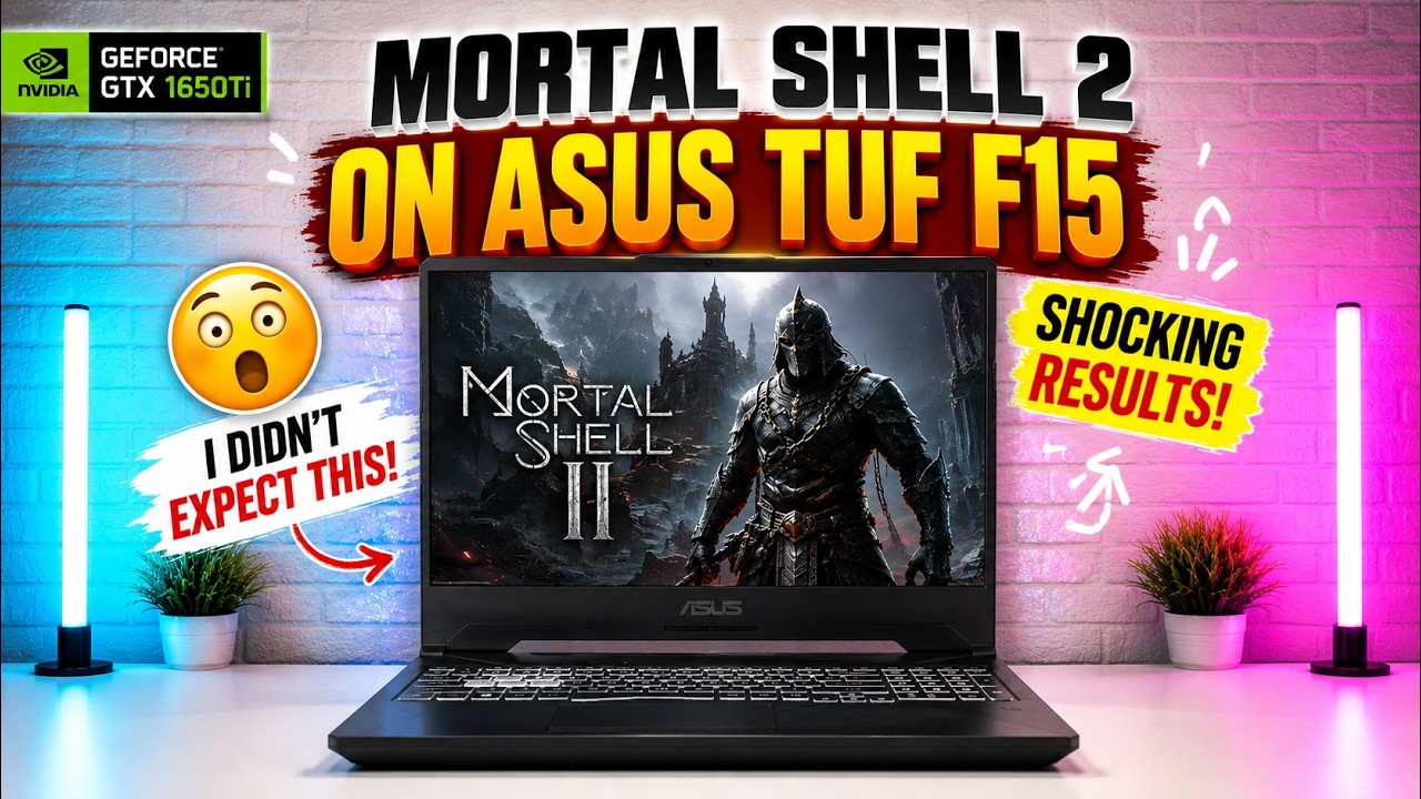 Mortal Shell 2 ON Asus TUF F15 - GTX 1650 Ti - i5 10th Gen 🔥