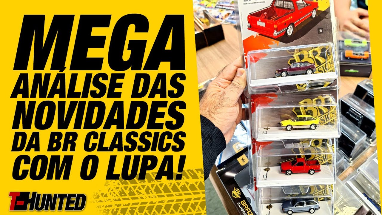 MEGA ANÁLISE DOS VOLKSWAGENS, DODGES, ÔNIBUS E TODAS AS NOVIDADES DA BR CLASSICS JUNTO COM O LUPA!