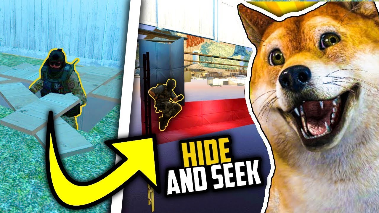 TAJEMNE PRZEJŚCIE POD MAPĄ W CS:GO - HIDE AND SEEK