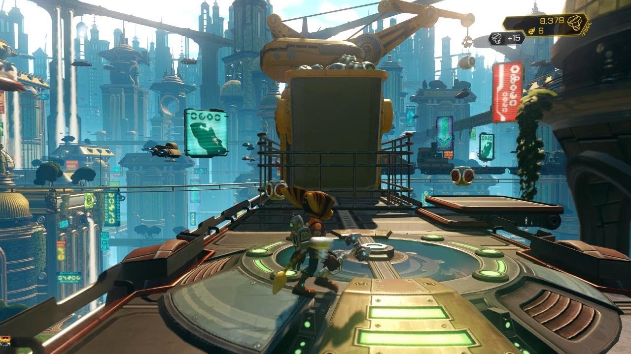 Ratchet & Clank ps5 60fps. train to the hall of heroes