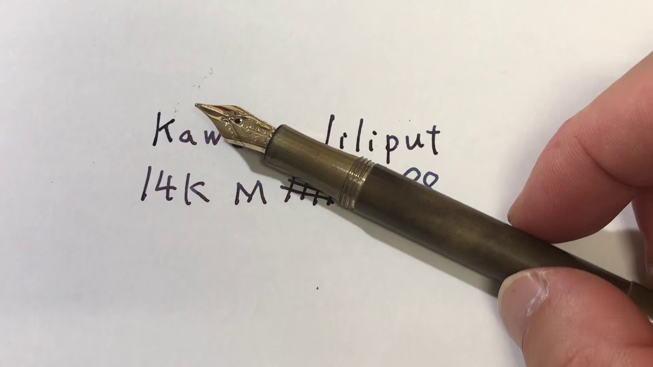 kaweco の小型万年筆、 liliput を紹介します。