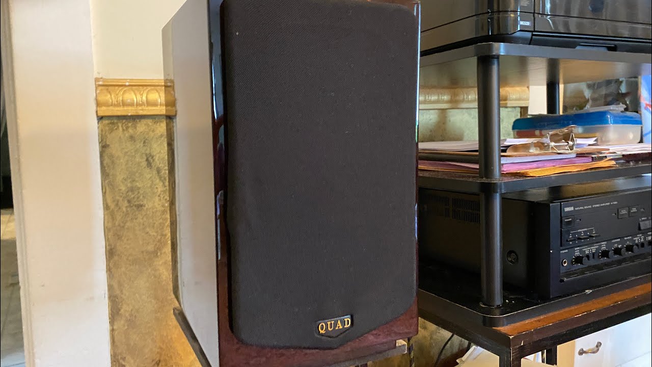 British Audiophile beauties Quad 77-11L standmount soakers