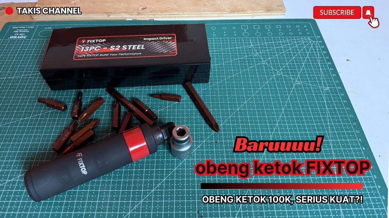 Obeng Ketok Fixtop 100K – Review Jujur & Test Kekuatan!