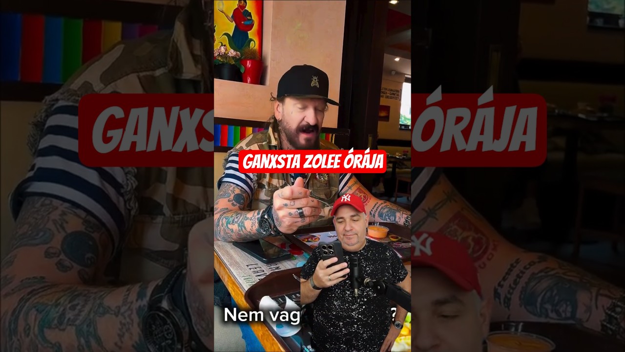 Ganxsta Zolee &oacute;r&aacute;ja a legut&oacute;bbi insta vide&oacute;ir&oacute;l