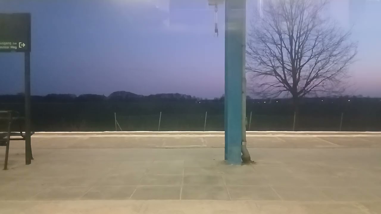 Mitfahrt in der S8 von Mönchen Monschm. bis Bergfelde