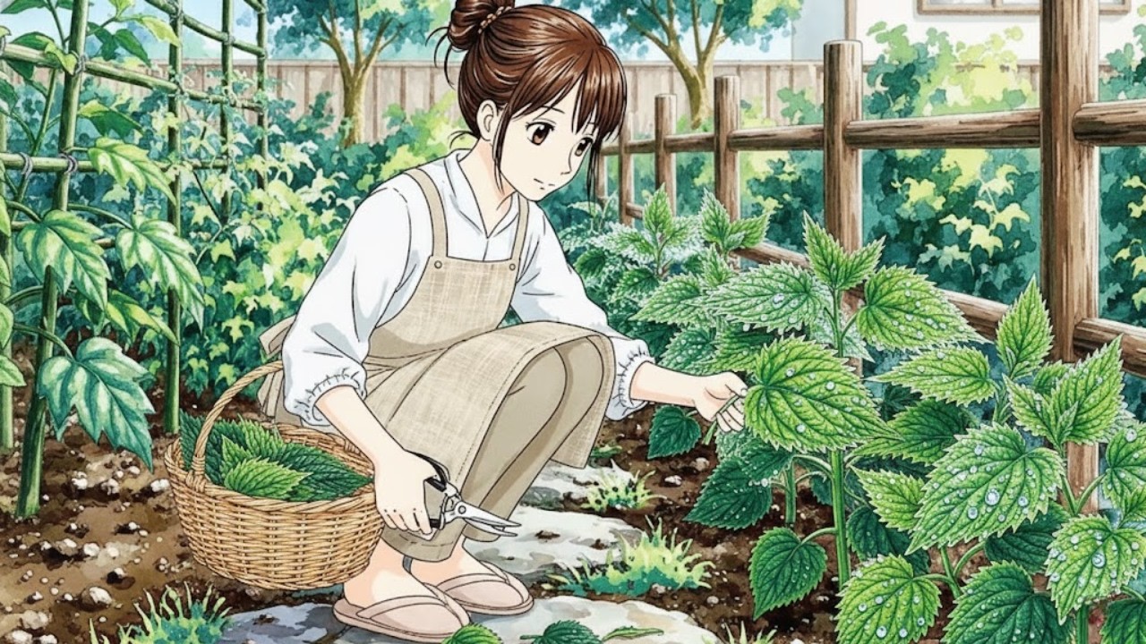 A Quiet Morning in Japan Making a Simple Zen Breakfast  Cinematic Ghibli ASMR ジブリ風 禅の朝ごはん