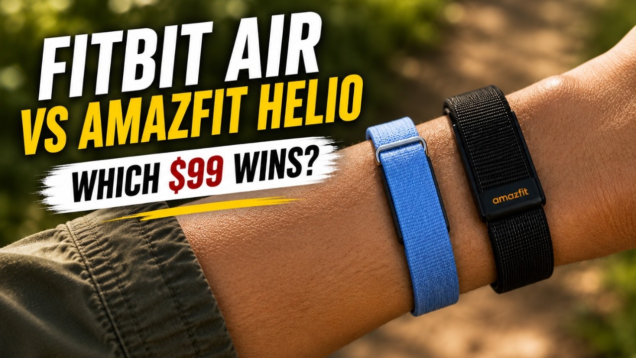 Fitbit Air против Amazfit Helio &ndash; какой фитнес-трекер лучше?