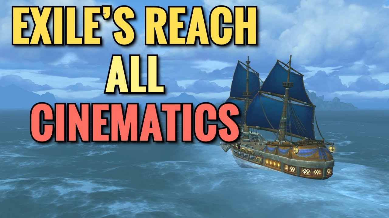Exiles Reach All Cinematics (World Of Warcraft Starting zone)