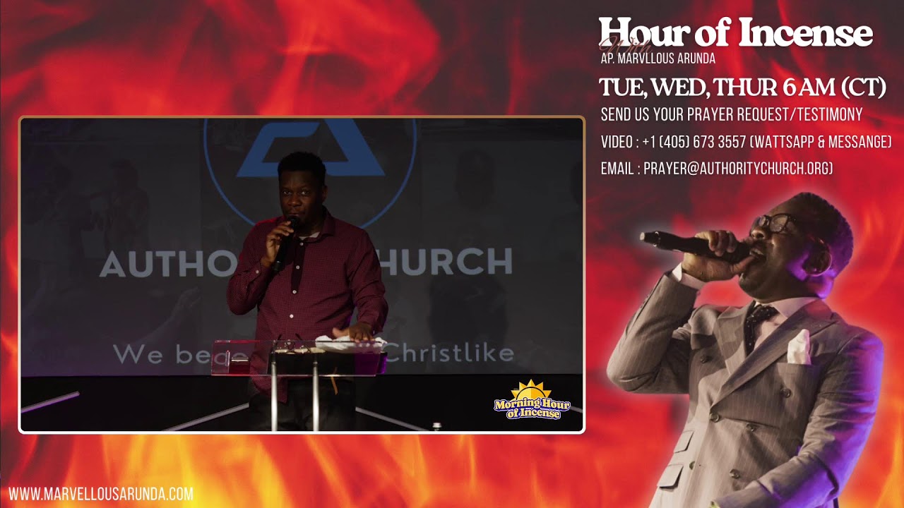HOUR OF INCENSE ll THE GRACE OF GOD WILL NOT BE IN VAIN IN MY LIFE ll February 4th 2026