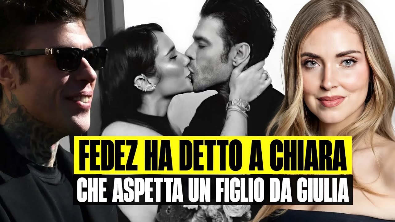 “FEDEZ HA DETTO A CHIARA FERRAGNI DI ASPETTARE UN FIGLIO DA GIULIA HONEGGER”: ECCO COS’È EMERSO