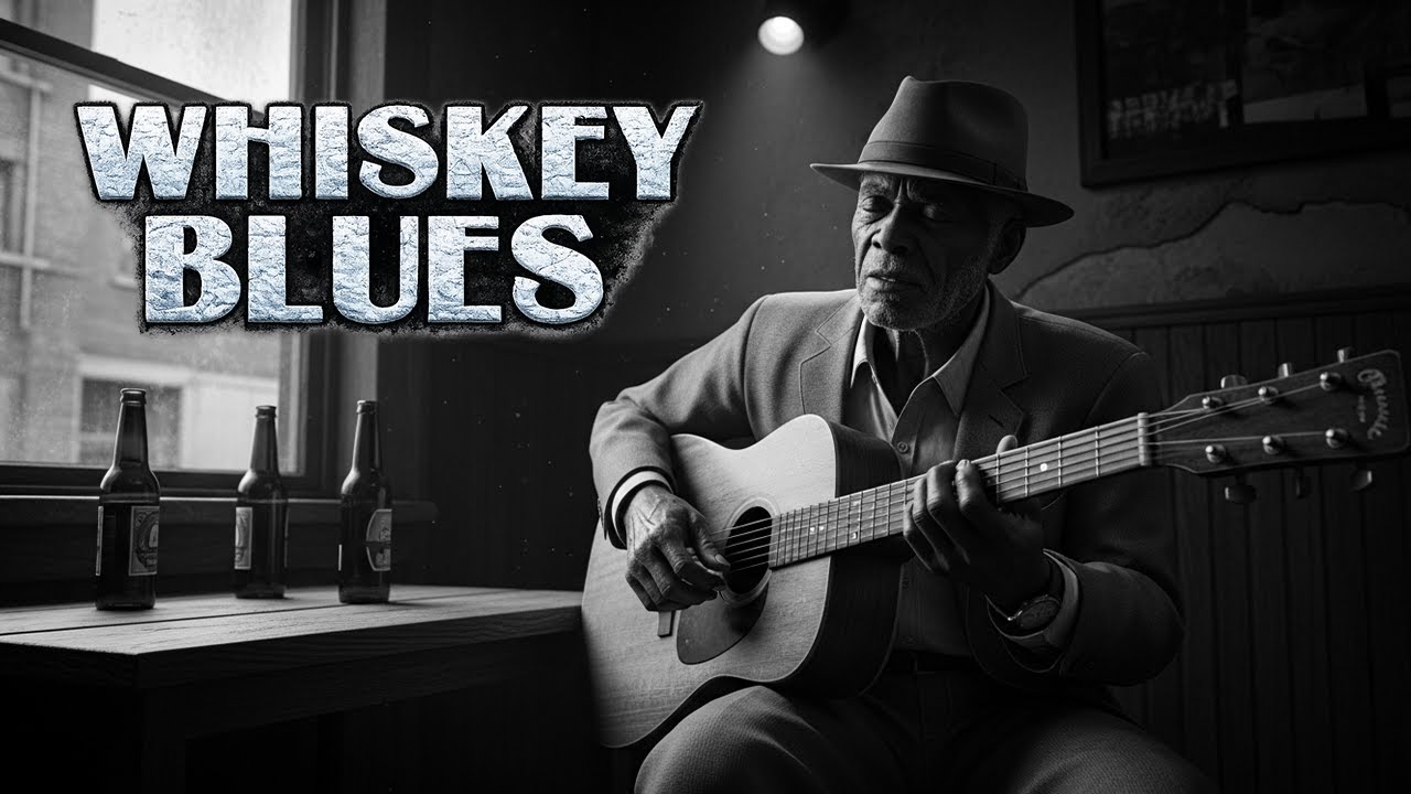 Relaxing Whiskey Blues Music | Slow Whiskey Blues Songs for Midnight Mood