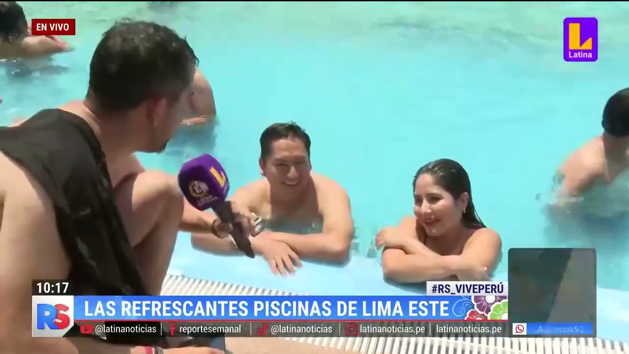 Las refrescantes piscinas de Lima Este