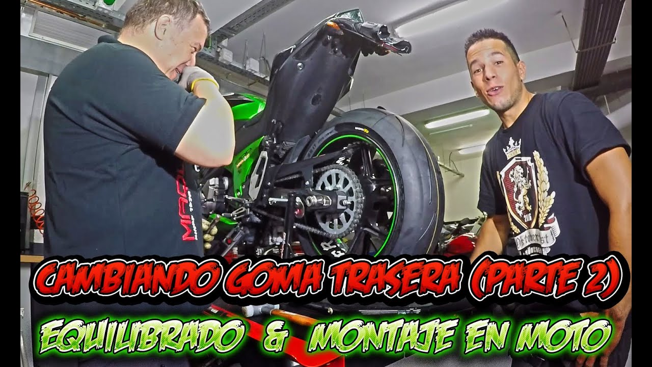 Equilibrando y Montando Rueda Trasera en Moto - Consejos y Recomendaciones